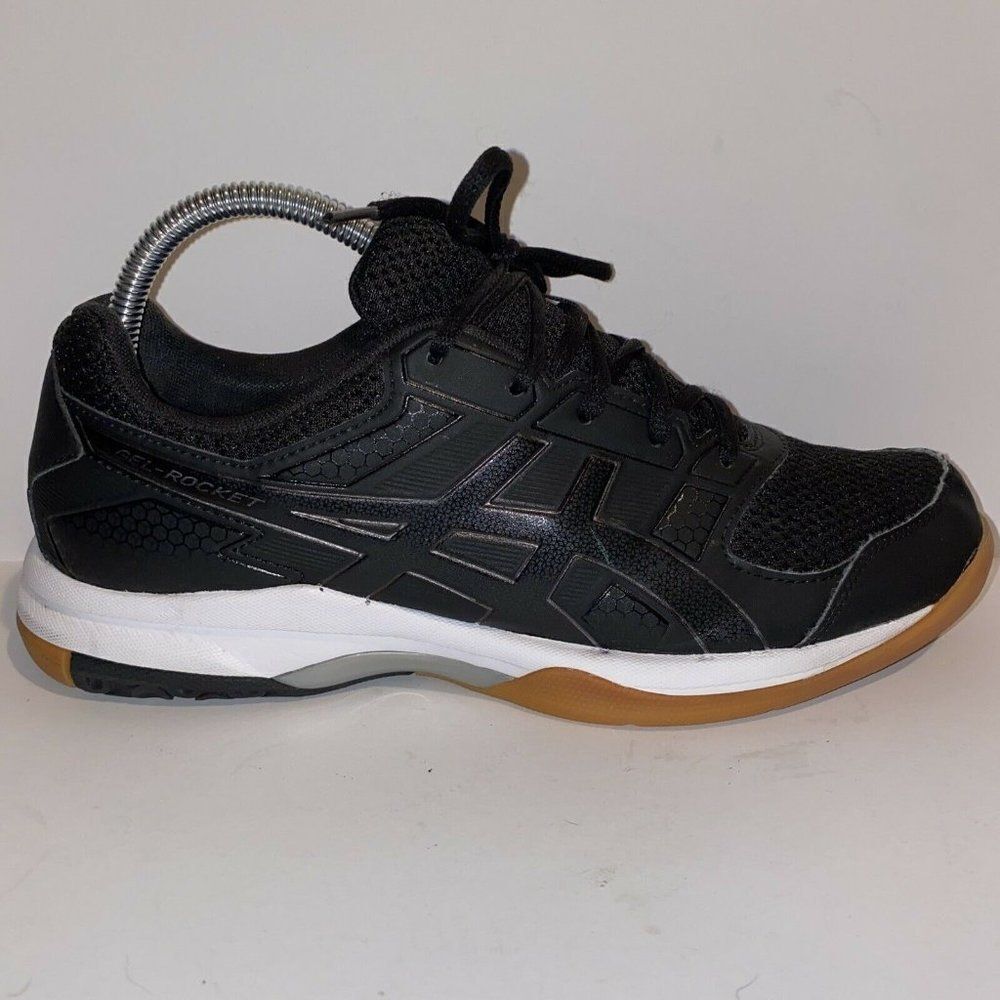 Asics Gel Rocket 8 Volleyball Shoes, Women's 9M, Black B756Y - Picture 1 of 9